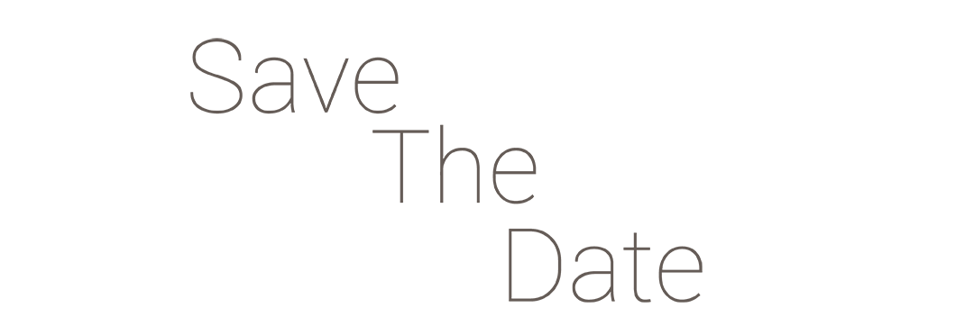 Save the Date